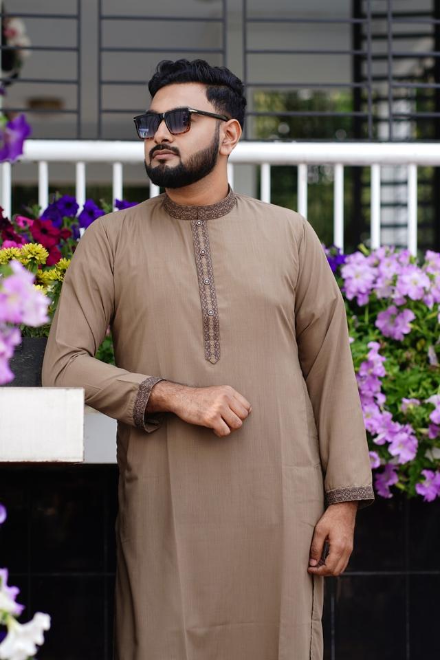 Embroidery Pakistani Classic Panjabi | BM-48